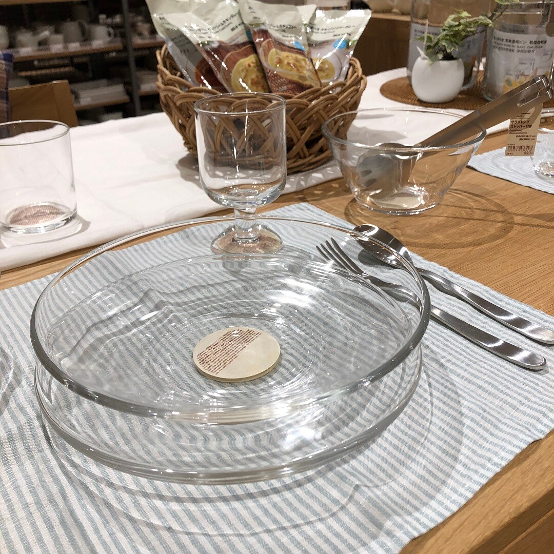 ゆめテラス祇園】夏におすすめのガラス食器｜ 無印良品